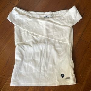hollister, small, white